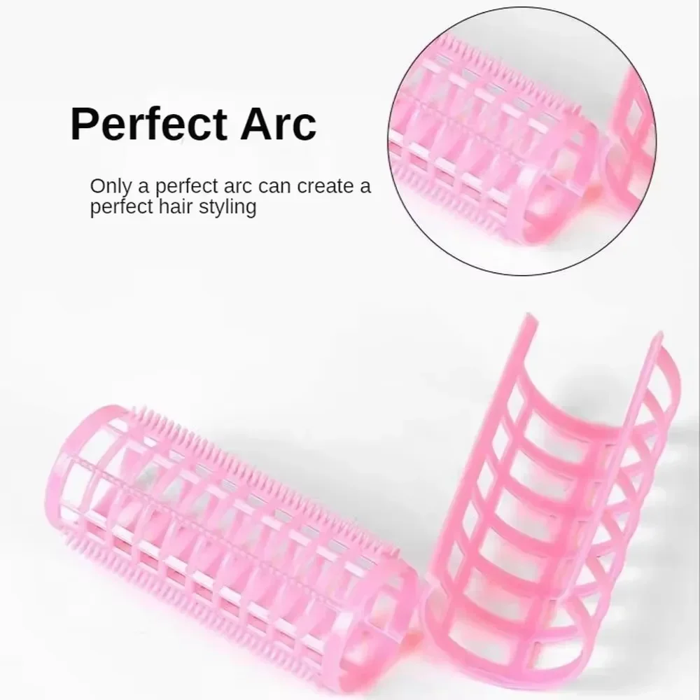 6/8/10/12/14Pcs Heatless Hair Curler No Heat Hair Rollers Plastic Lazy Curls Root Perm Rods Bangs Curling Rod Styling Tools