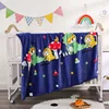 Spring Summer Newborn Blanket Children Lunch Break Single Layer Baby Blanket Kindergarten Blanket Office Cover Blanket Flannel 6