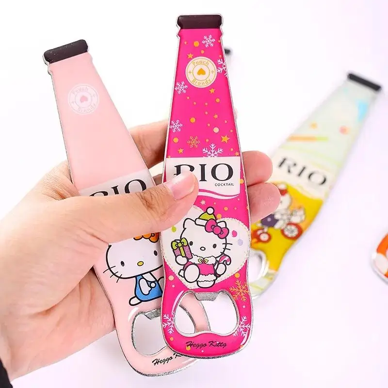 Reheyre Cartoon Animal Bottle Opener - Creative Shape, One-key Open,  Plastic Cute Cat Can Opener with Fridge Magnet Decor Party Accessories  (2Pcs)