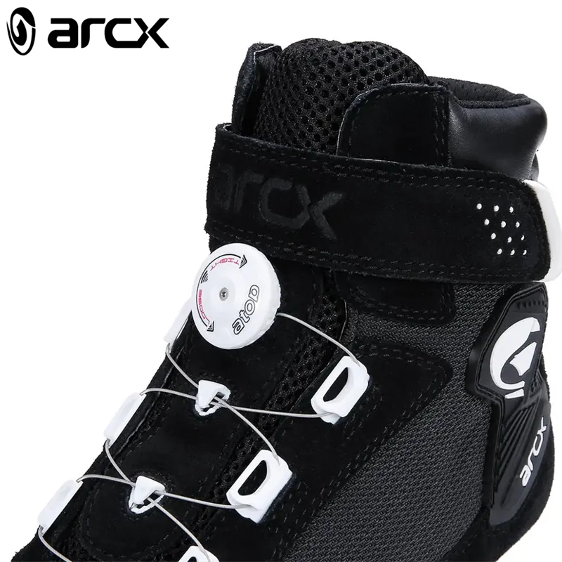 ARCX Motorcycle Protective Boots Men's Shoes Summer Breathable Knob Adjustment Design Anti-fall Durable Riding Equipment motorcycle shoes motorcycle boots