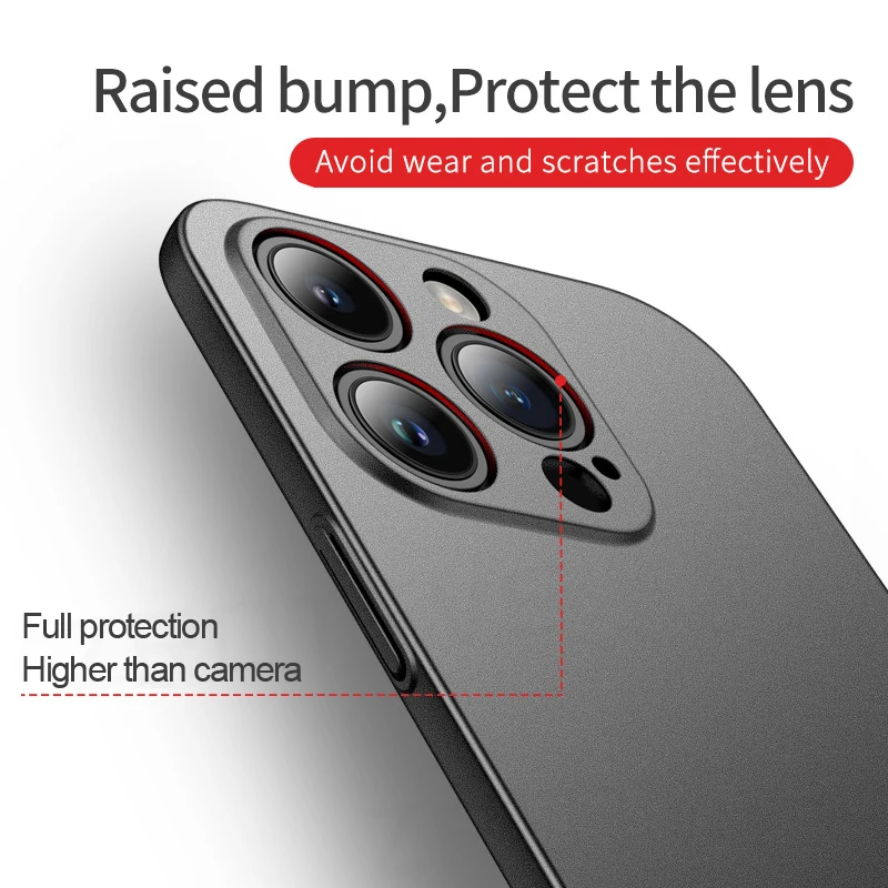 ZROTEVE Slim Matte Hard Protective Phone Case
