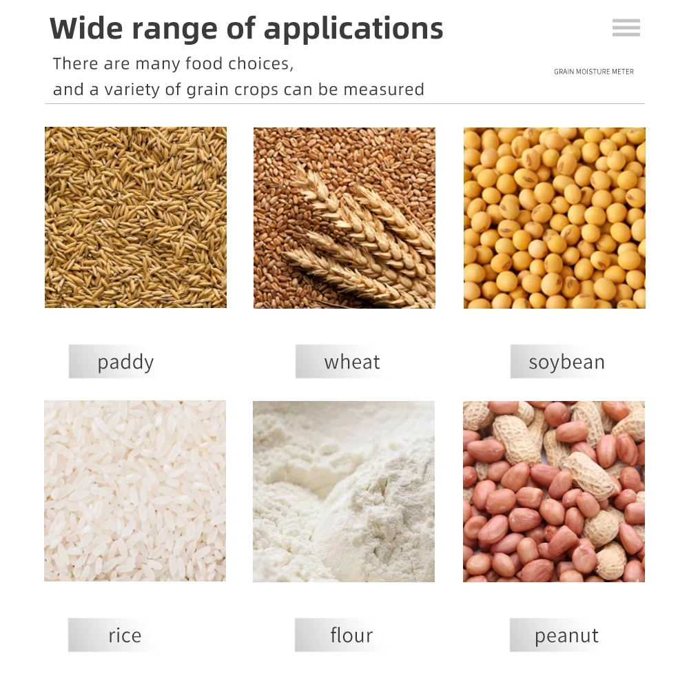 4 Digital LCD Grain Moisture Tester 5-35%