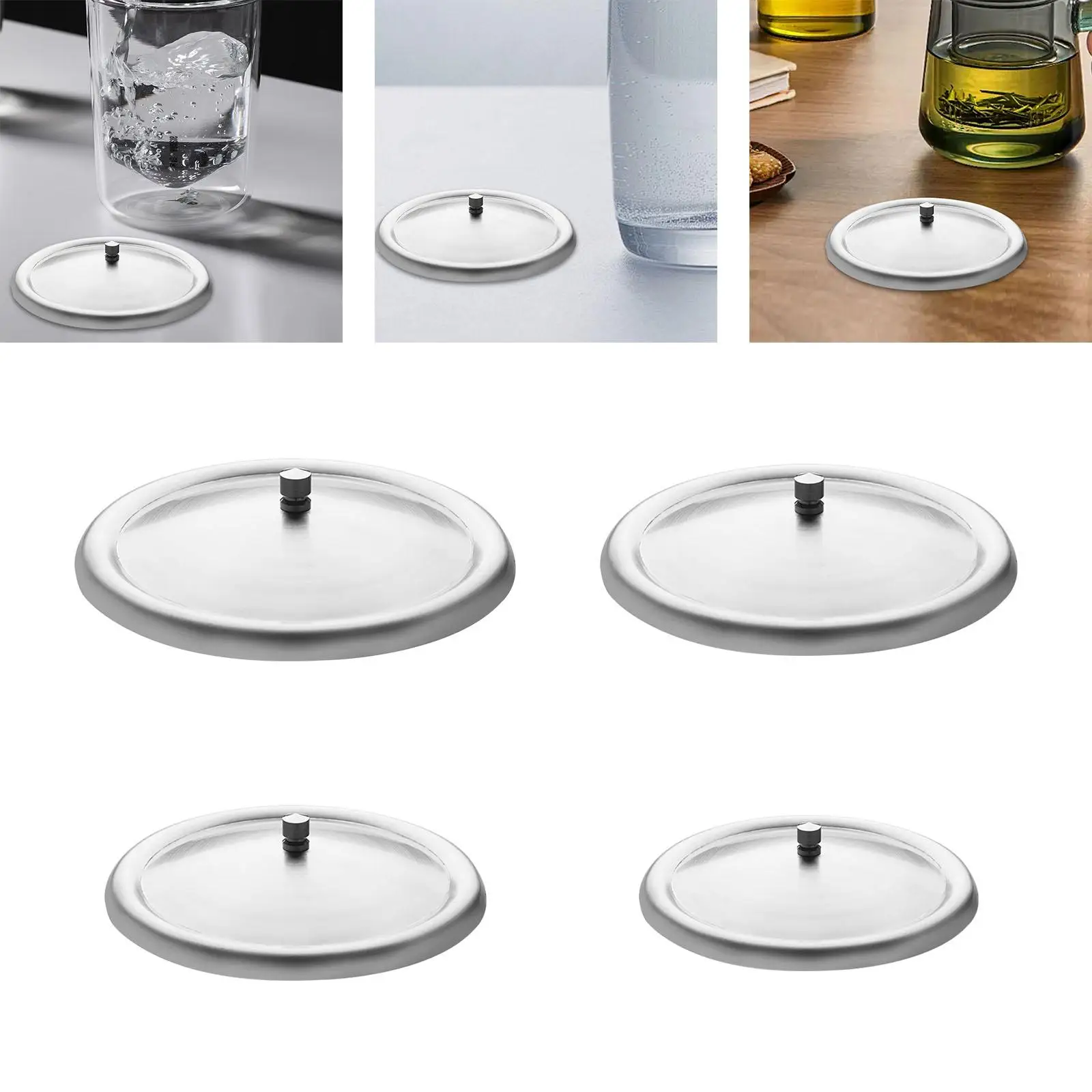 야외 바베큐 스테인레스 스틸 모닥불 솔로 스토브 화로, 캠핑 자연 하이킹 그릴, 휴대용 관광 조리기구 세트, 캠핑 9 컵 뚜껑 캠핑 냄비 뚜껑, 식기 조리기구, 음료 용기 차 커피 머그잔 뚜껑, 물컵, 하이킹 등산 트레킹 피크닉용