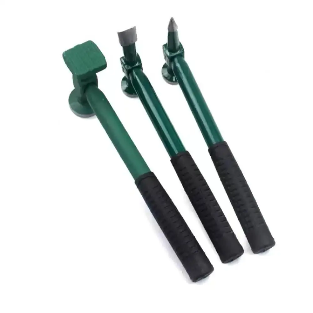 

1-3PCS Car Body Metal Repair Panel Beating Hammer Garage Hand Tool Finish CrownedFace Dent BeaterBumping Hammer