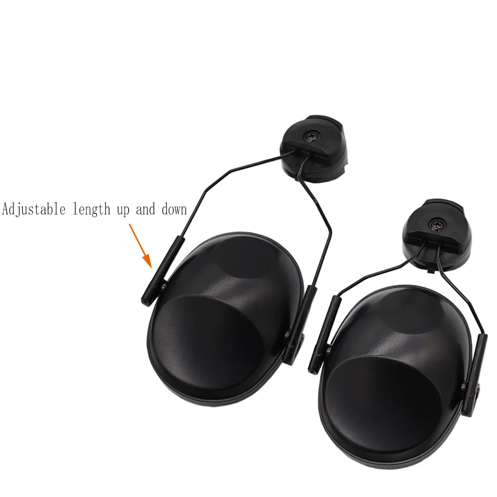 Tactical Hunting Ear Protection Compact Anti-Noise Reducing Hearing Protection Shooting Earmuffs Fit For FAST Helmet for electronic earmuffs,noise cancelling headphones