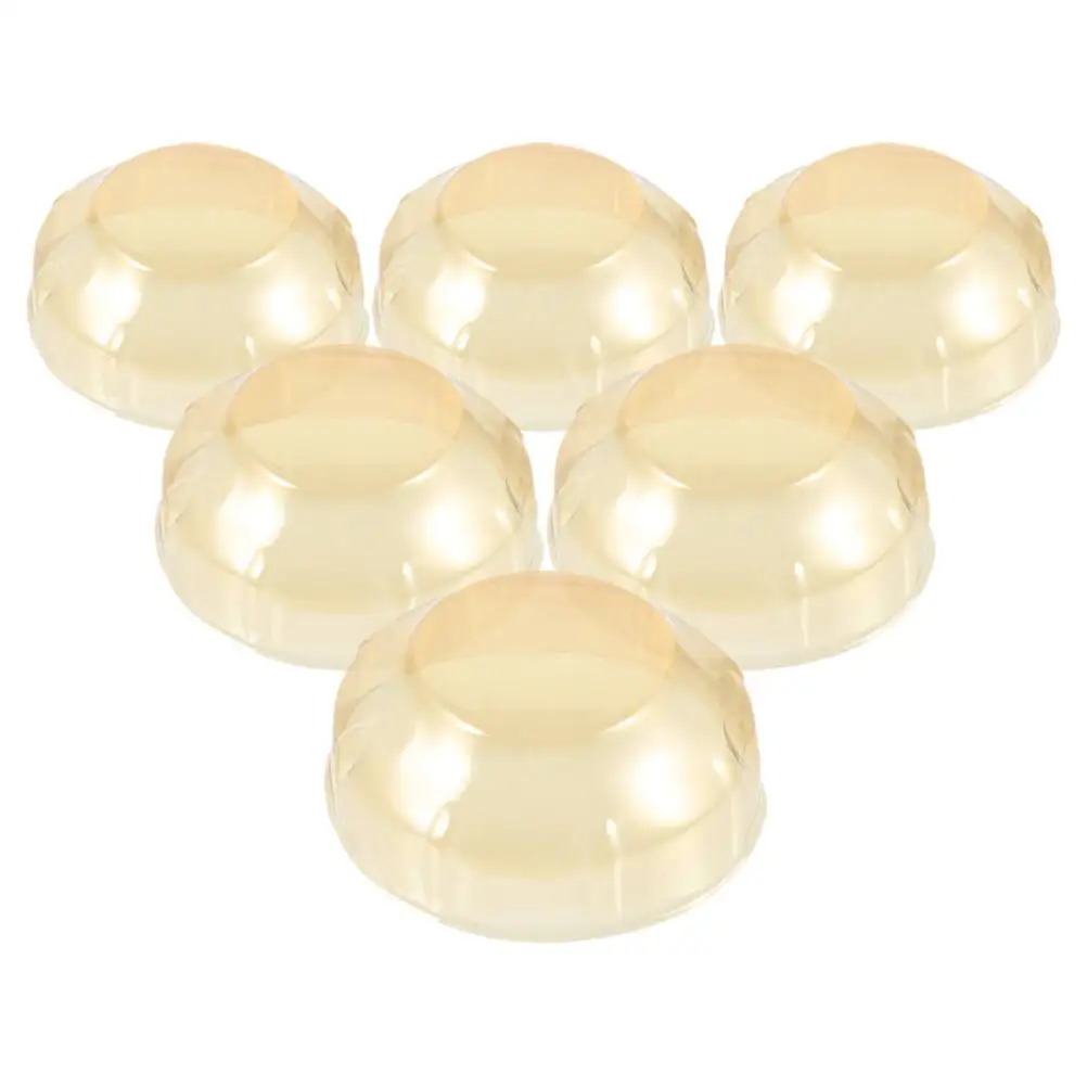6 Pcs Smoke Detector Cover Flexible Dust Machine Plate Alarm Smoking Washing Fire Safety
