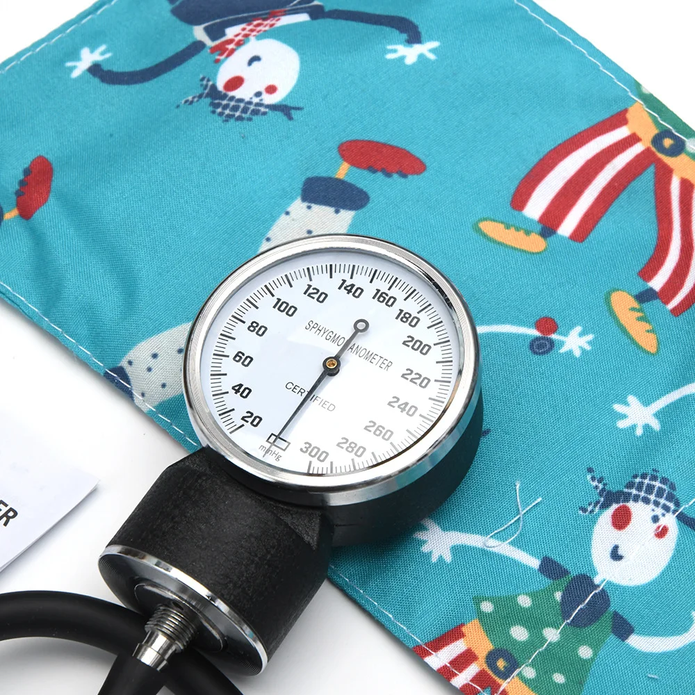 Blood Pressure Monitor Manual Tensiometer Sphygmomanometer Cuff for Child Baby