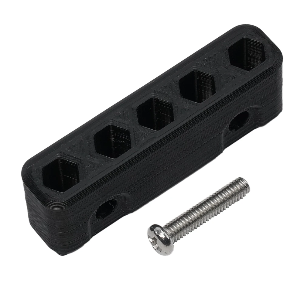 

Industrial Drill Magnetic Bit Holder Magnetic Heat Resistant With Screws For 18V Tools Durable Practical For Drill Bit Organizer