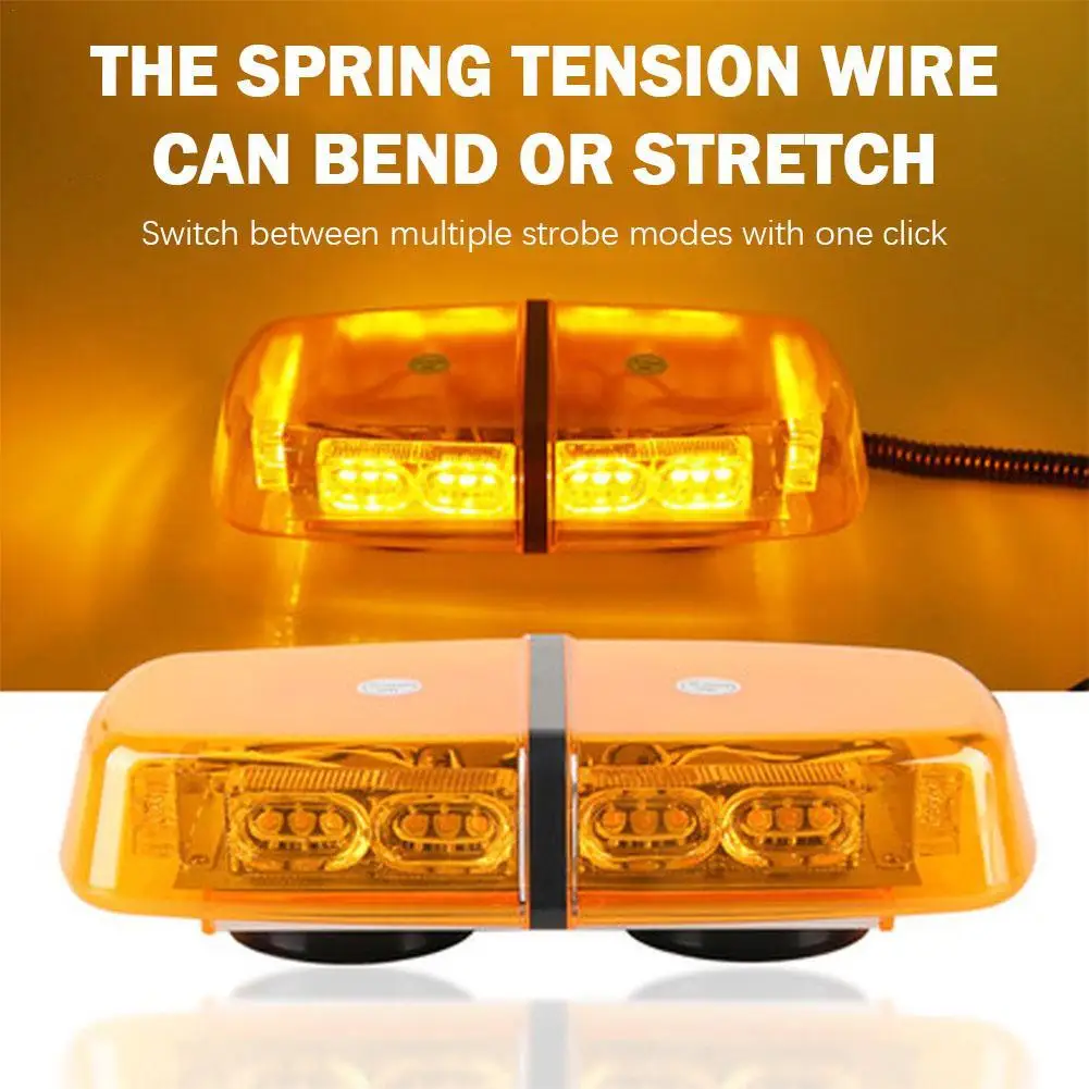 

Car 36LED High-power Ceiling Strobe Light Warning Light Flashing Emergency Hazard Warning Truck The Roof Lights