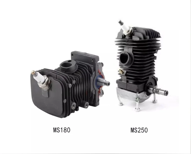 MS180 MS170 MS250 MS230 MS210 체인톱 부품 8mm 37mm 40mm 42.5mm 실린더 피스톤 크랭크샤프트 키트 (스틸 MS 180 170 025 023 용)