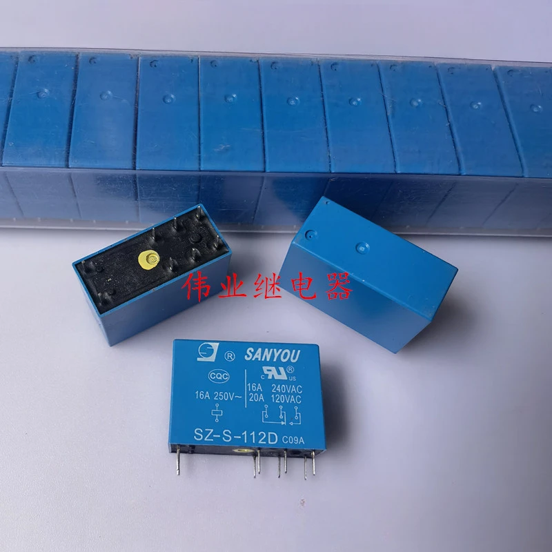 

（Brand-new）1pcs/lot 100% original genuine relay:SZ-S-112D 12VDC 8pins 16A