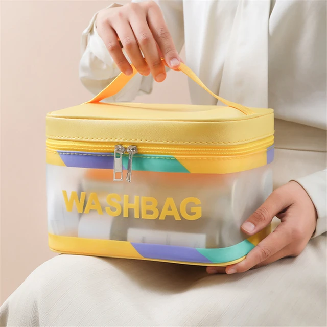 Sac de toilette transparent grand voyage sac de toilette pour