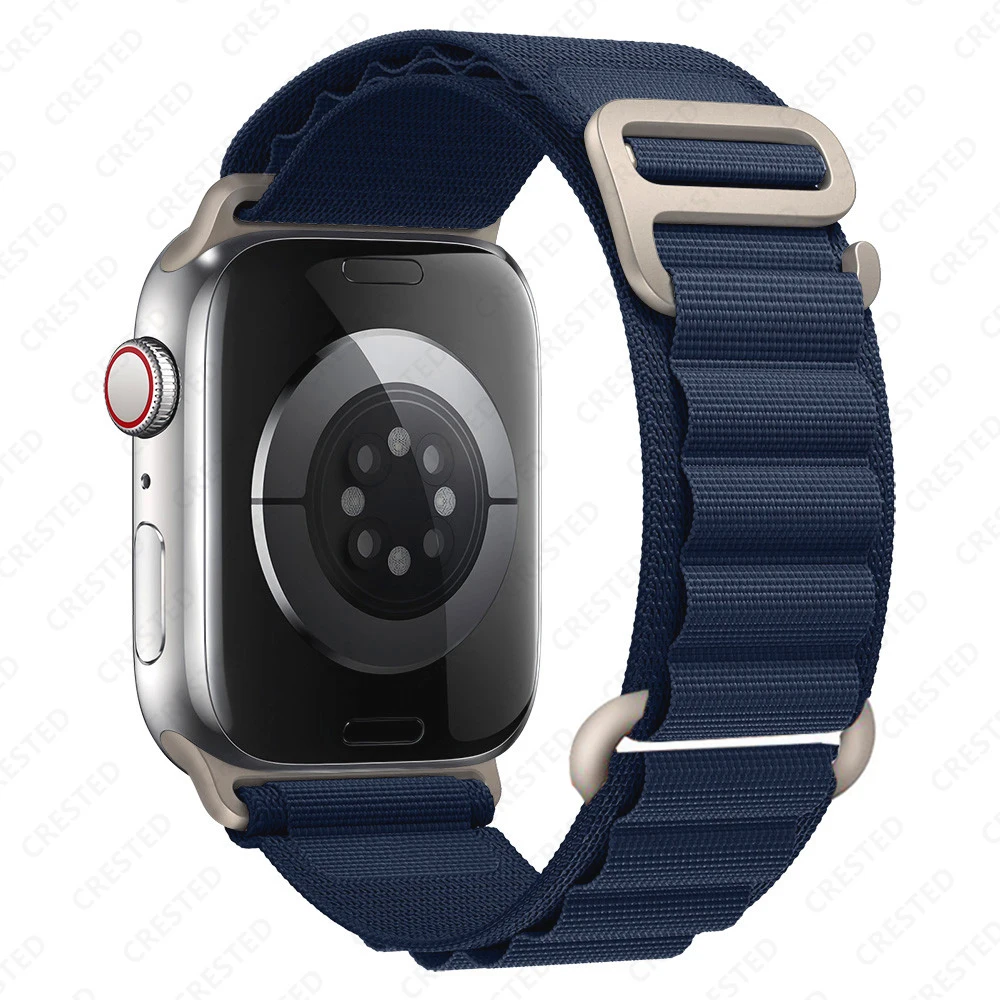 Enhanced Nylon Alpine Loop Band for Apple Watch - Premium Strap Bracelet