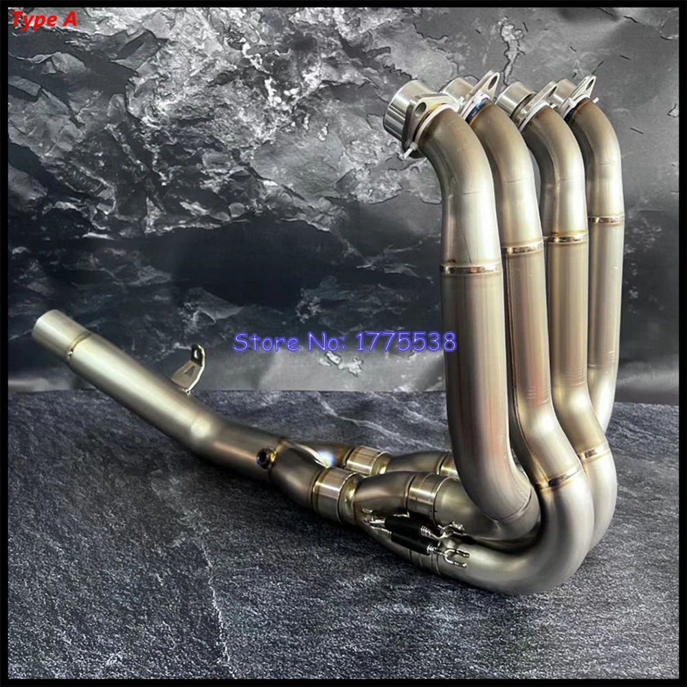 Titanium Alloy for Kawasaki ZH2 ZH2 SE 2020-2023 NINJA H2SX H2SX SE 2018-2023Motorcycle Exhaust System Header Collector Malifold - Image 2