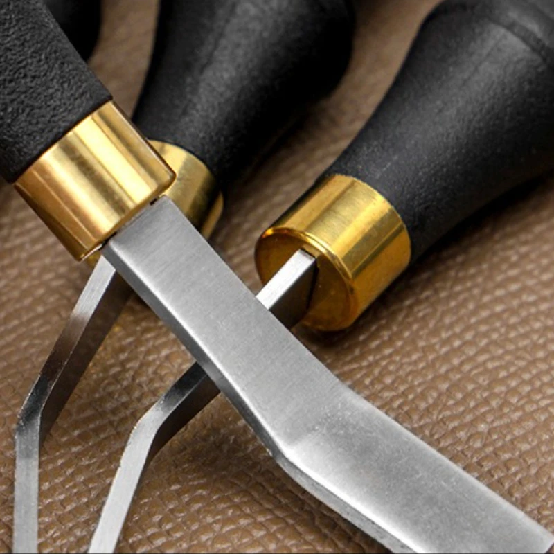 Leather Roughening File Tool Stainless Steel 3/4/5/10mm