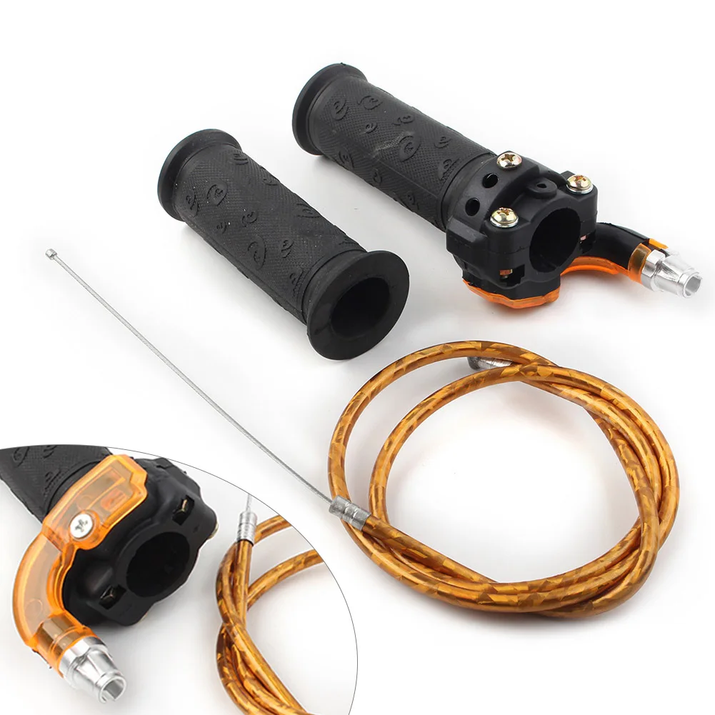 

Motorbike Twist Throttle Accelerator Grip Cable For 47cc 49cc Mini Pocket Dirt Bike Quad