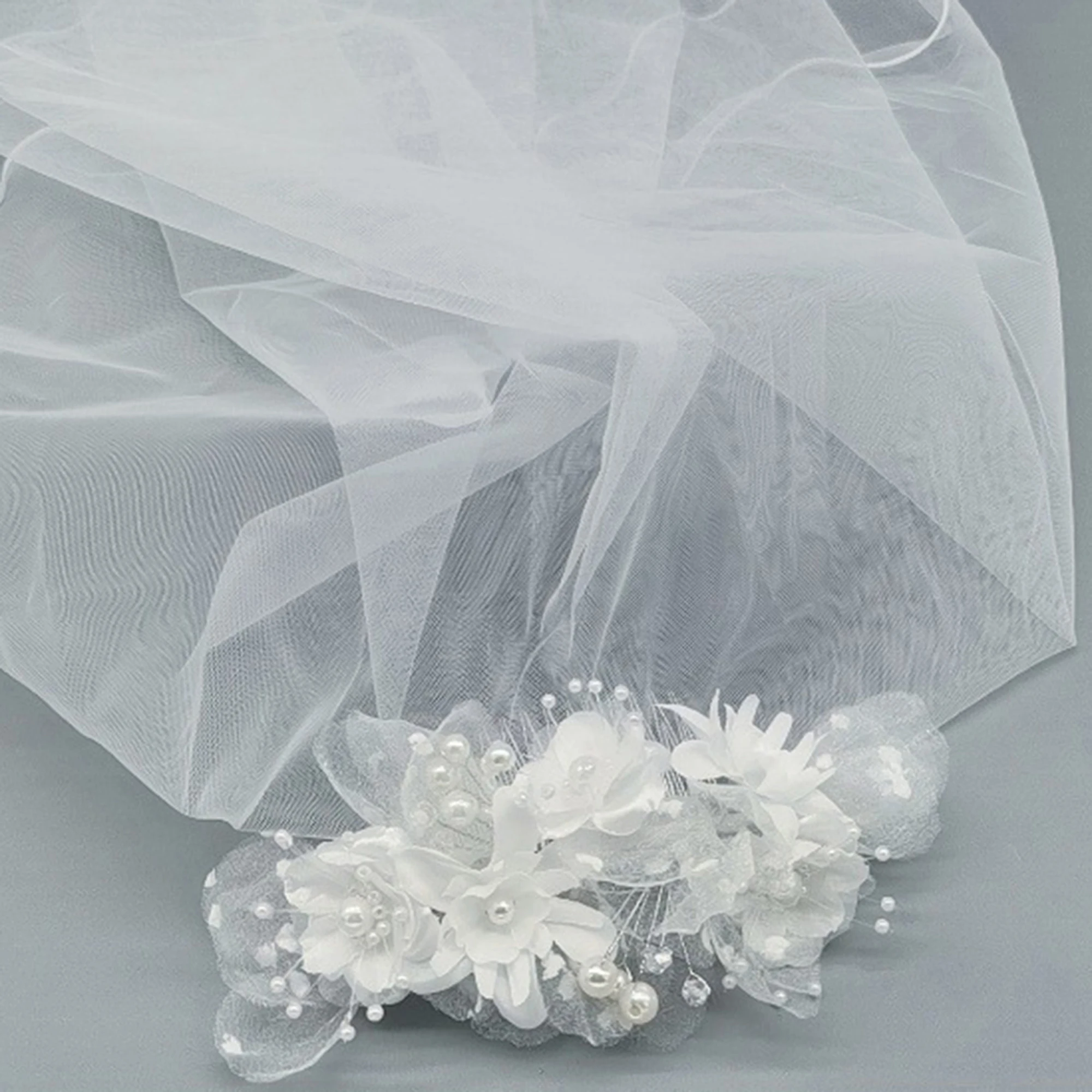 Elegant Ivory Lace Wedding Dress with Sparkling Crystal Beading and Cathedral Train for Bridal  and Weddings