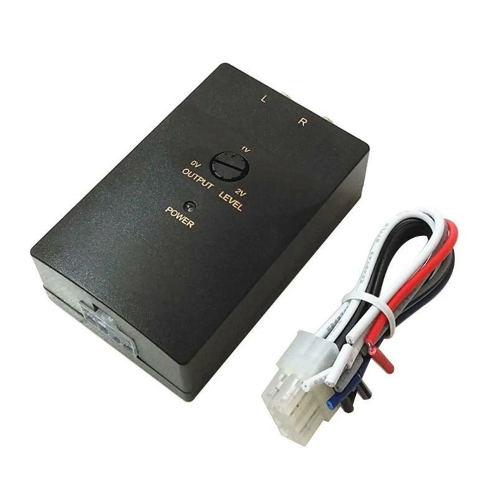 

Audio High To Low Level Car Speaker RCA-Amplifier Line Output Converter Adapter