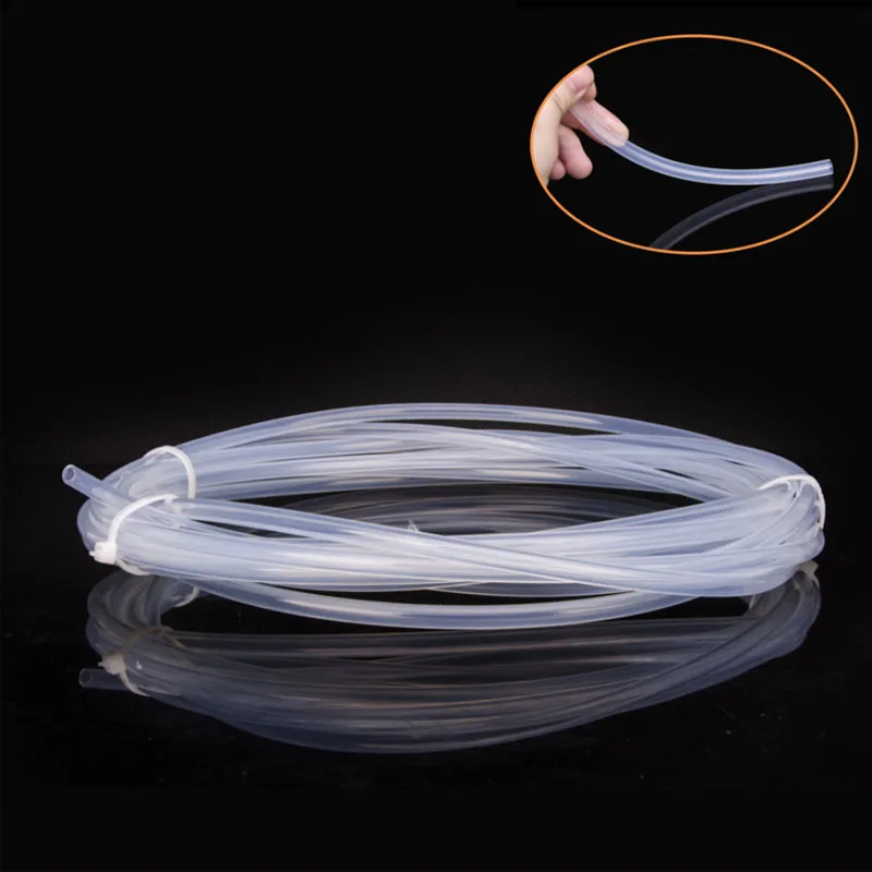 PTFE Tube 3D Printers Parts J-head Hotend Bowden Extruder ID 1mm 2mm 3mm 4mm 5mm 6mm 7mm 8mm Capricornus Hose White Clear ptfe tube