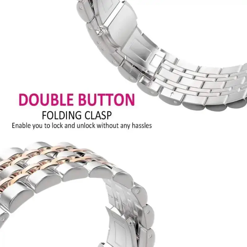 Premium Stainless Steel QuickFit Watch Band – 22mm & 26mm Adjustable Bracelet