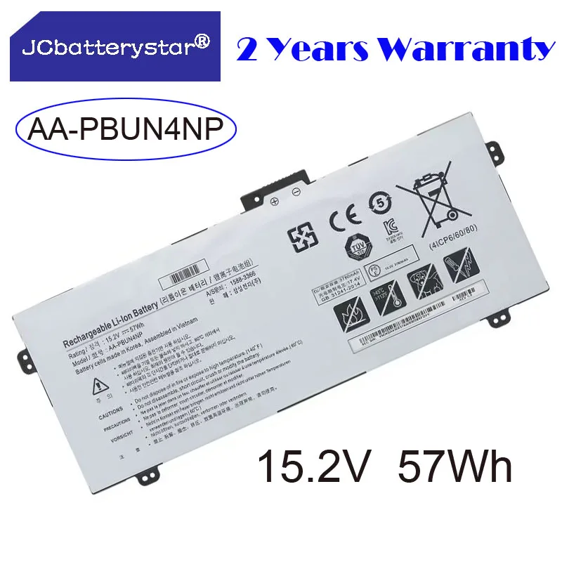 

JC new AA-PBUN4NP 15.2V 57WH Laptop Battery For Samsung NP940Z5J NP940Z5L NP940Z5L-X01US NP940Z5L-X03US NP940Z5L-S03US