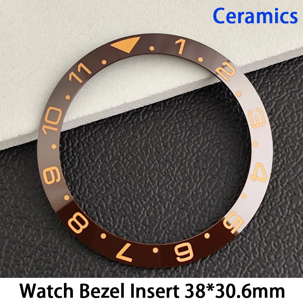 Premium 38mm Sloping Aluminum-Ceramic Bezel Insert