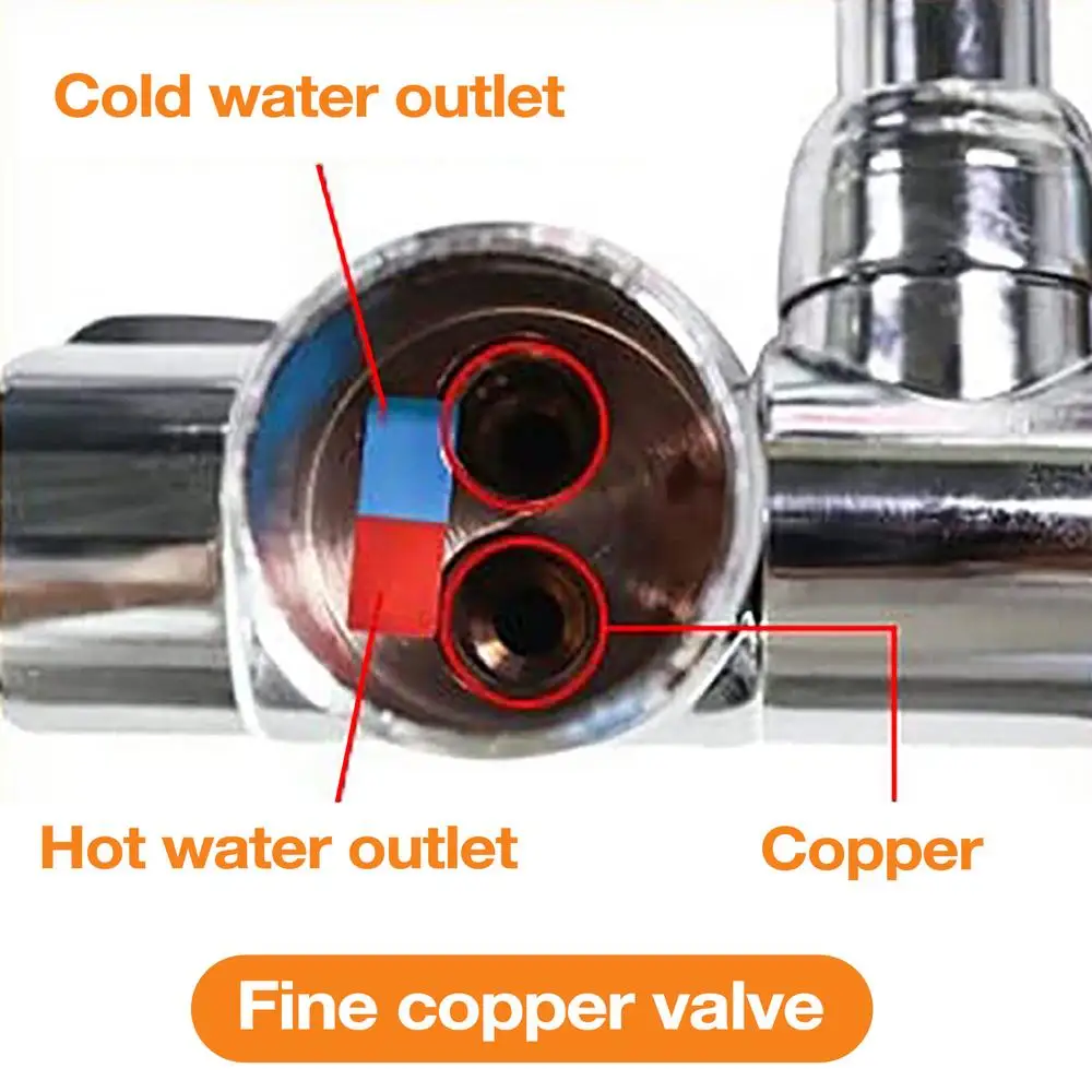 Foldable Swivel RV Faucet Humanized Water Tap Faucet for Bar Caravans
