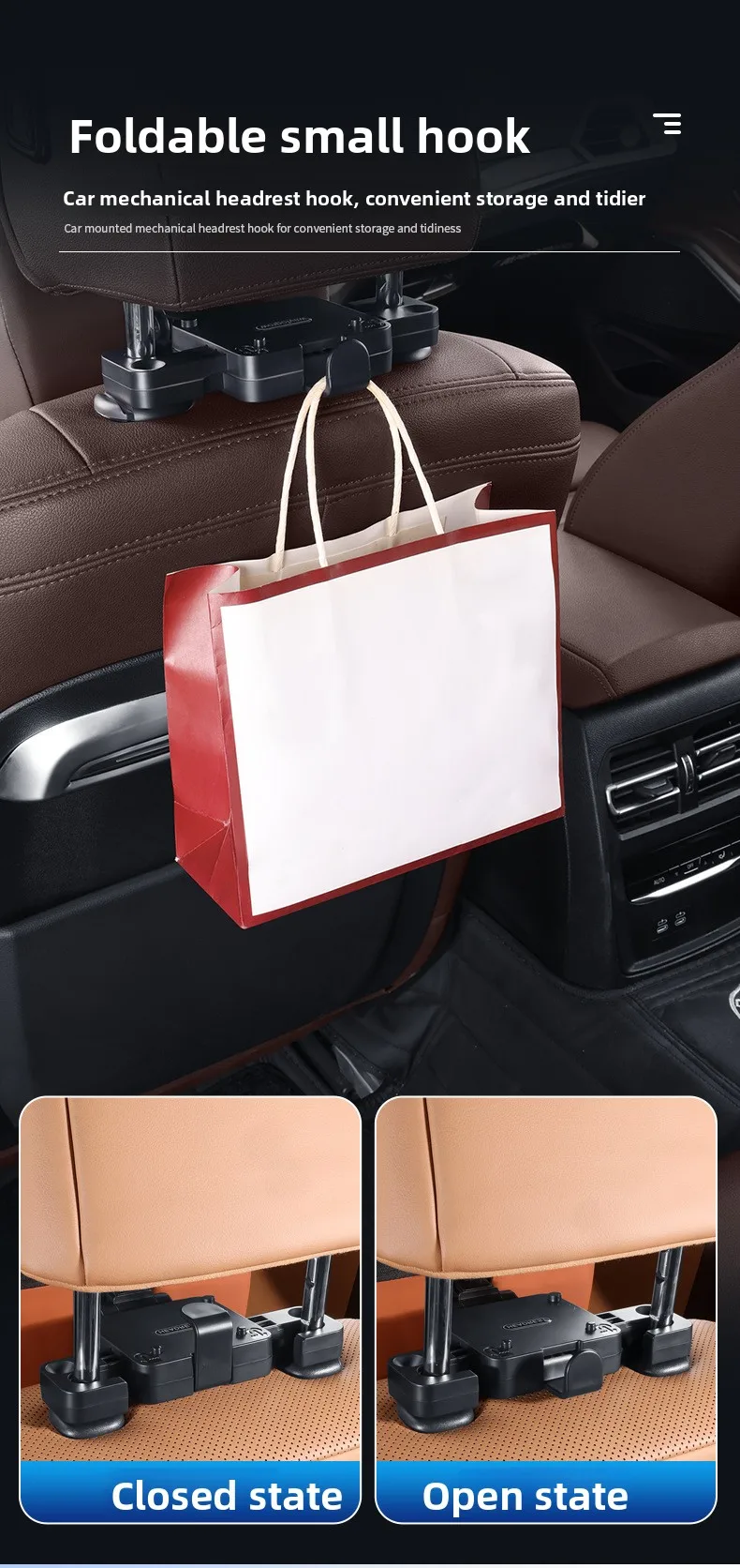 6D verstellbares Auto-Nackenkissen, CryoSilk & Memory Foam – ergonomische Executive-Unterstützung, 4-Jahreszeiten-Cool – Detail 11