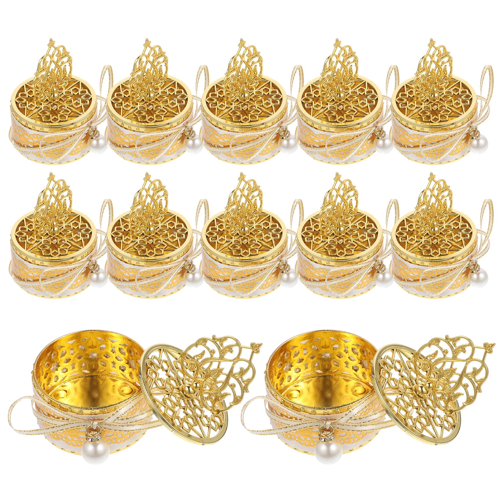 

Wedding Decorative Candy Boxes Baby Shower Containers Holders Wedding Candy Baby Full Moon Accessories Storage Candy Box