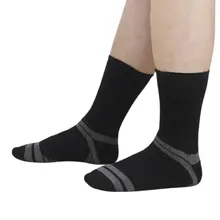 

1 Pair Heated Socks Upgrade Electric Heated Socks Women Men Sport Socks Boot Feet Warmer Stocking Rechargable Battery Warm Socks
