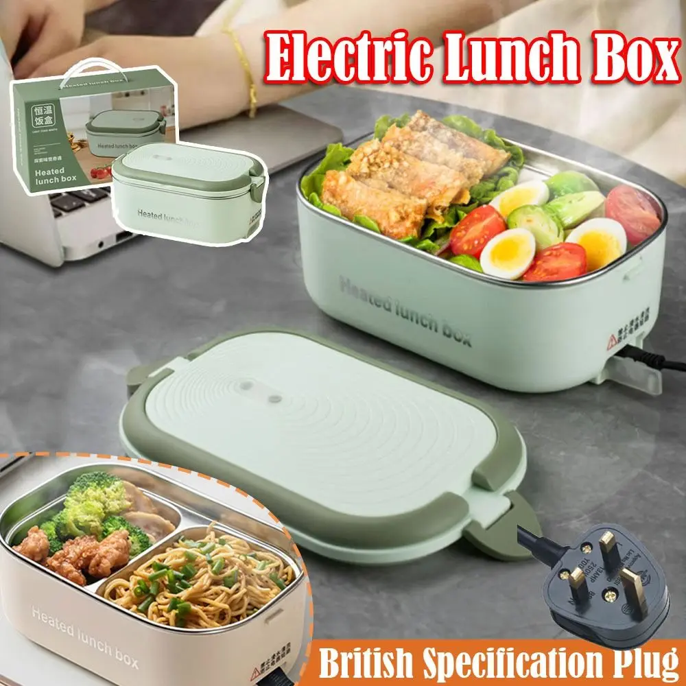 Scatola Pranzo Riscaldata Elettrica 900 Ml – Acciaio Inox 304, Batteria 7200 MAh, Ricaricabile USB – Per Ufficio, Scuola E Viaggi
