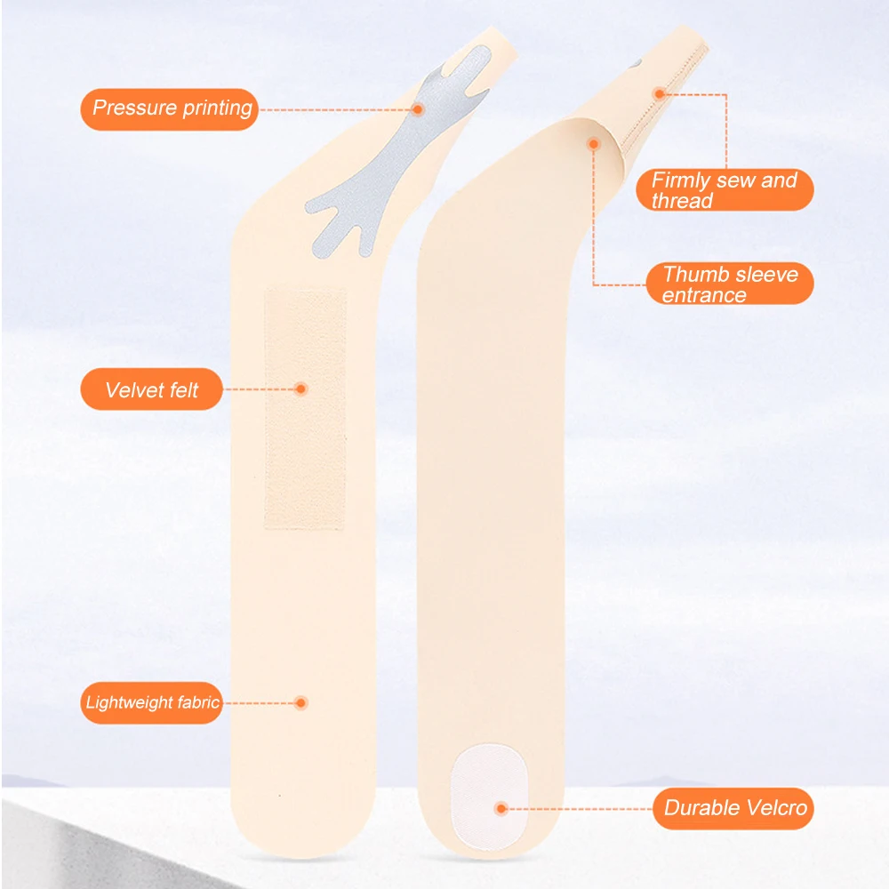 1Pcs Adjustable Compression Wrist Brace Thumb Support Spica Splint Left Right Thumb Arthritis Wrist Splint Sprained Pain