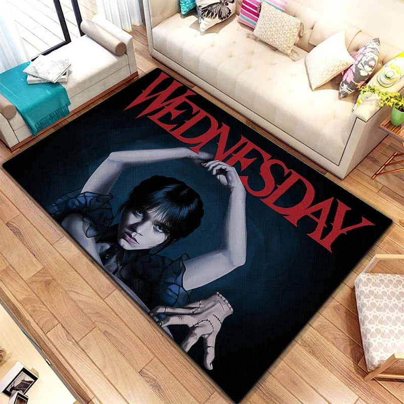 

Gothic style girl Carpet for children,Living room Bedroom floor mat Kitchen mat Children's Bedroom Mat,room decor，Children‘s Art