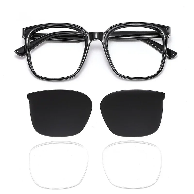 Polarized Sunglasses Fashion Trend Men Women Oversized Myopia Eyewear Finished Optical Sun Glasses Diopter 0 To -6.0 Eyeglasses 3