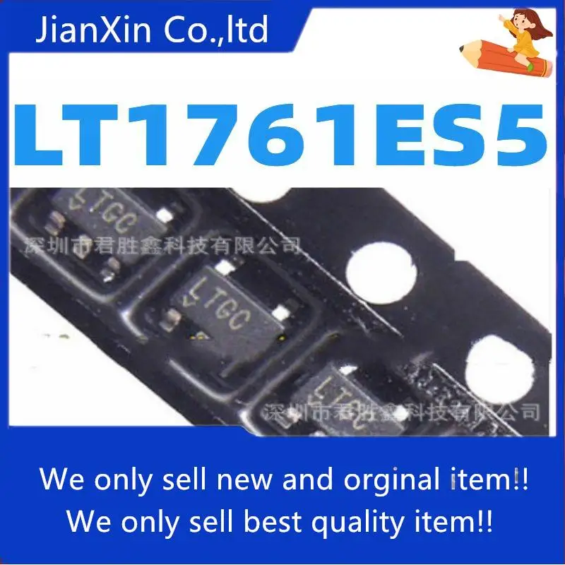 

10 шт. оригинальные новые модели LT1761 LT1761ES5-5 Silkscreen LTGG SOT23-5