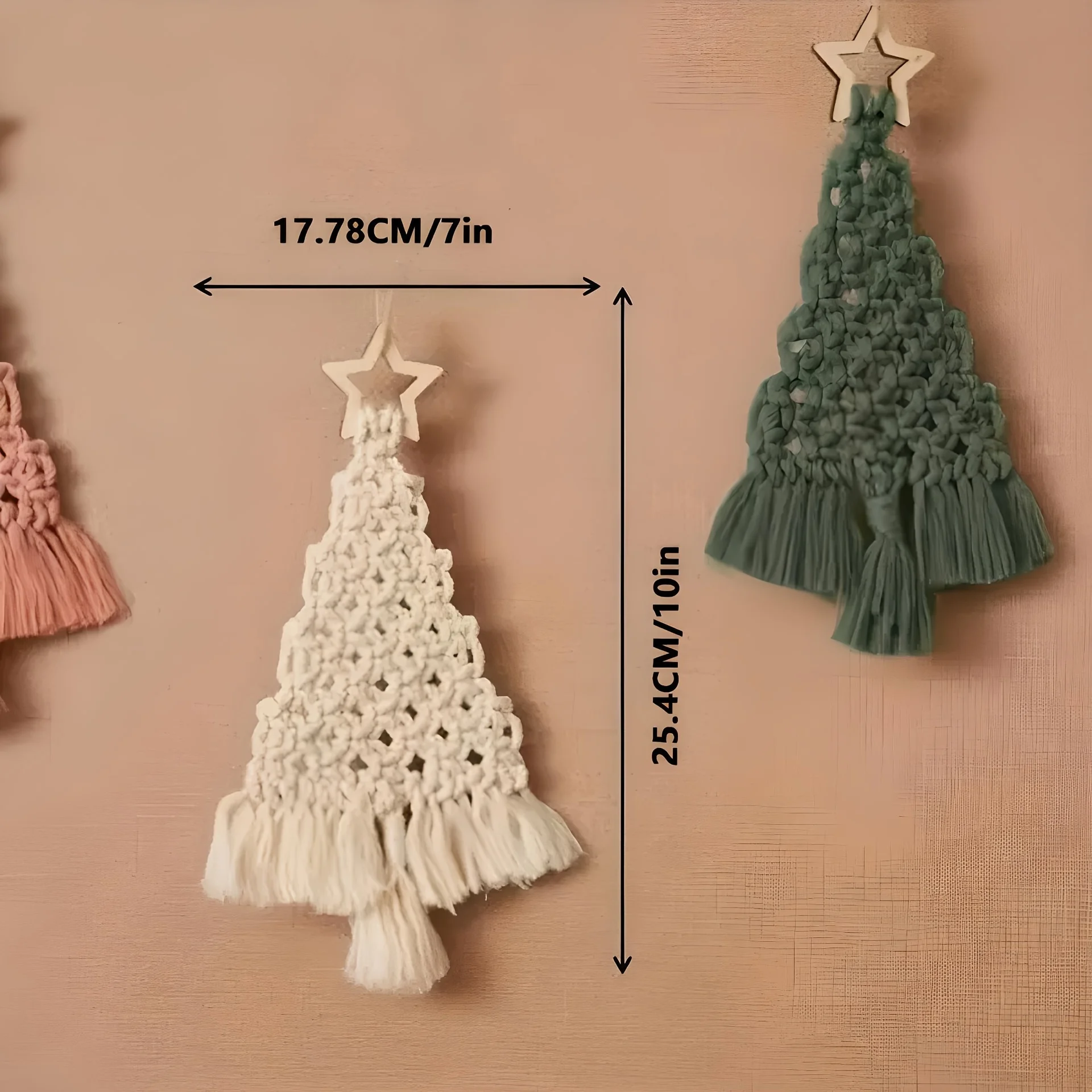 Macrame Christmas Tree Kit 4