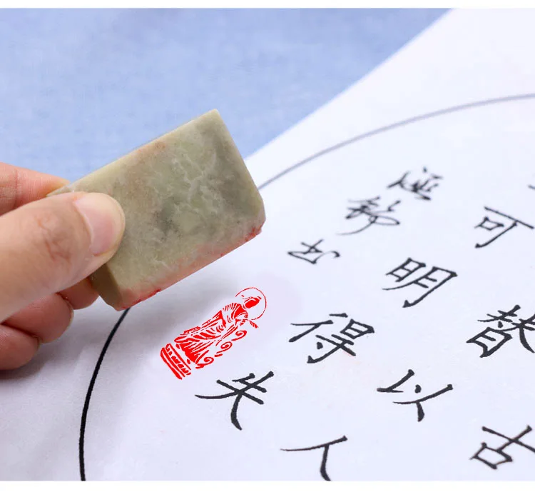 pedra terminado selo buda estátua terminou selos coração sutra chinês pintura rotulação selo de corte buda estátua selos