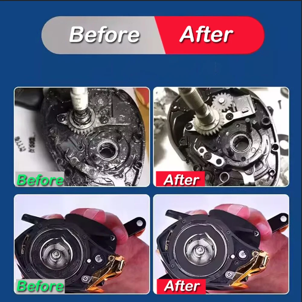 Fishing Reel Maintenance Oil And Grease Bearing Lubricant Oil Gear Protective Grease Casting Spinning Reel Maintenance