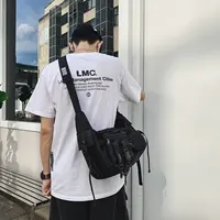 Multifunction Waterproof Punk Hip Hop Crossbody Bag Unisex Techwear Detachable Combination Casual Single Shoulder School Bag 2