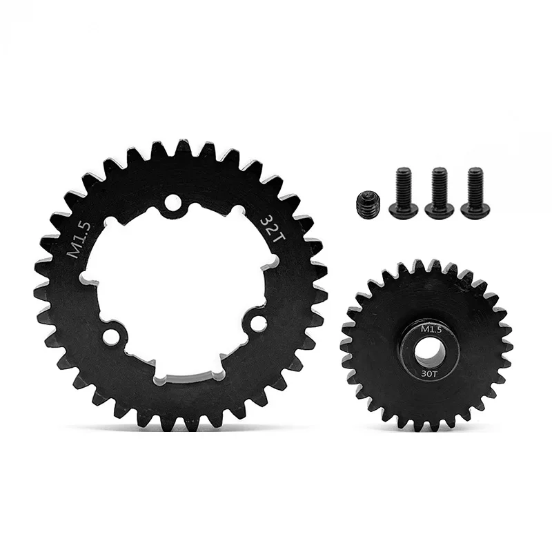 

ЧПУ 45 # HD сталь 1.5Mod 32T прямозубая шестерня и 20T 24T 26T 28T 30T Шестерня для Traxxas 1/5 X-Maxx XMAXX 1/6 XRT обновленные детали