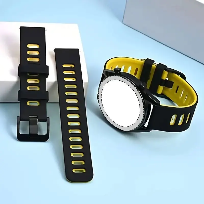 Silicone Case +Strap for Garmin Forerunner 965 Anti-scratch Protection Cover Watchband Wrist for Garmin 965 Soft Protector case