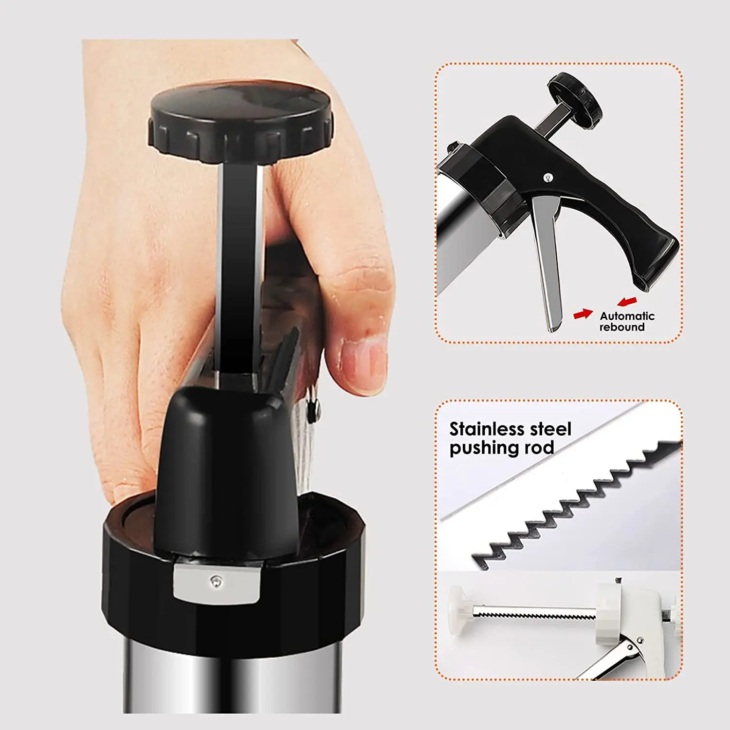 Fancy Nozzle Cake Mold Extrusion Cream Baking Tool Stainless Steel Shaped Cookies Making Set