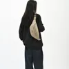 Unisex Sporty Crossbody Bag Pure Color Versatile Waist Bag Outdoor Fashion Breathable Fabric Single Shoulder Small Bag 2