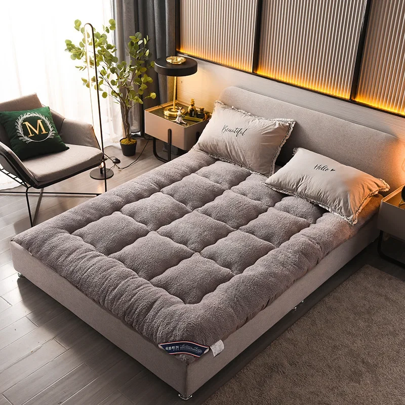 Description Picture 4 of itemTatami Floor Mat/Pad Fashion Comfy Futon For Dorm/Home Nap Thickened Single Double Use Sleeping Mattress/Foldable Plush Bed
