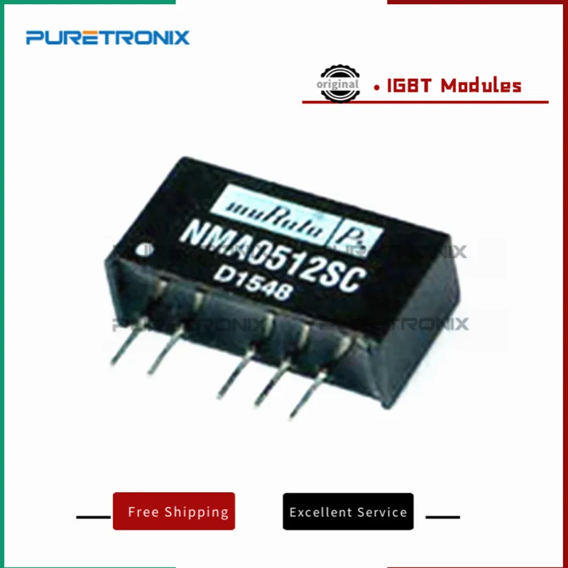 

5pcs/lot New OriginaI NMA0515SC NMA0515S or NMA0515DC NMA0515D NMA0512SC NMA0512S NMA0512DC NMA0512D DIP-5 1W DC/DC Converters