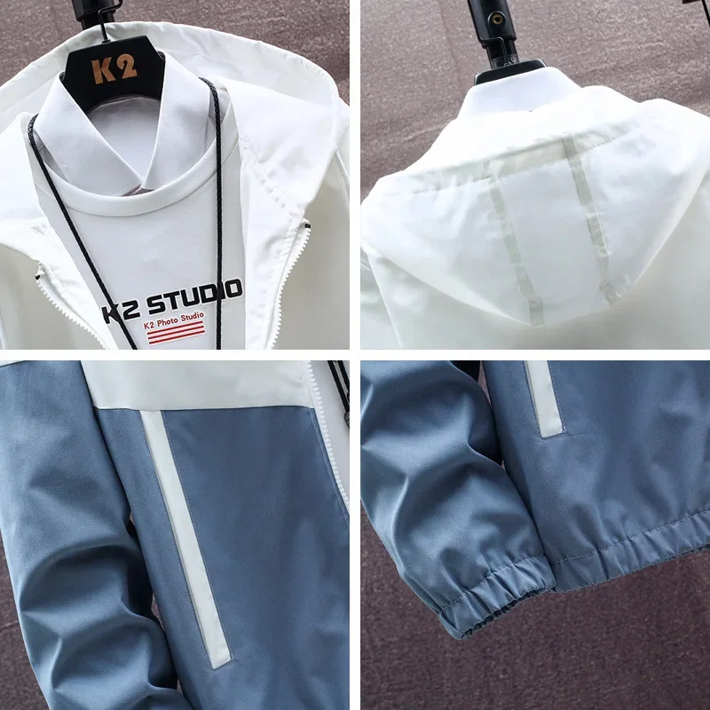 Techie Treasures طقم رياضي رجالي صيفي