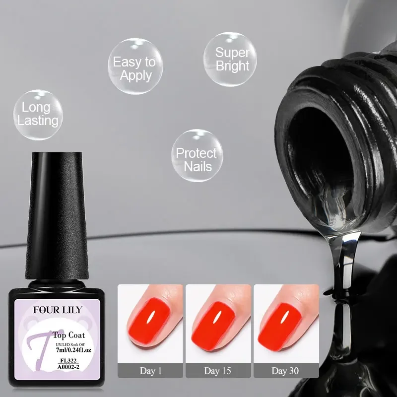 6-Piece Nail Care Kit: Dehydrator, Primer, Gloss & Matte Top Coats, Base Gel, and Nail File