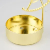 Multi-shape Rotating Candlesticks Snowflake Angel Romantic Tea Party Candle Holder Wedding Christmas Metal Home Decor 6