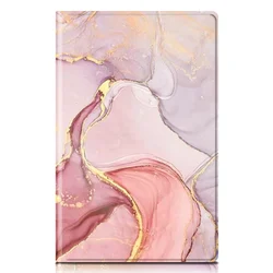 Premium Leather Smart Cover for Xiaomi Tablets - Elegant and Durable Protection (Pink gold)