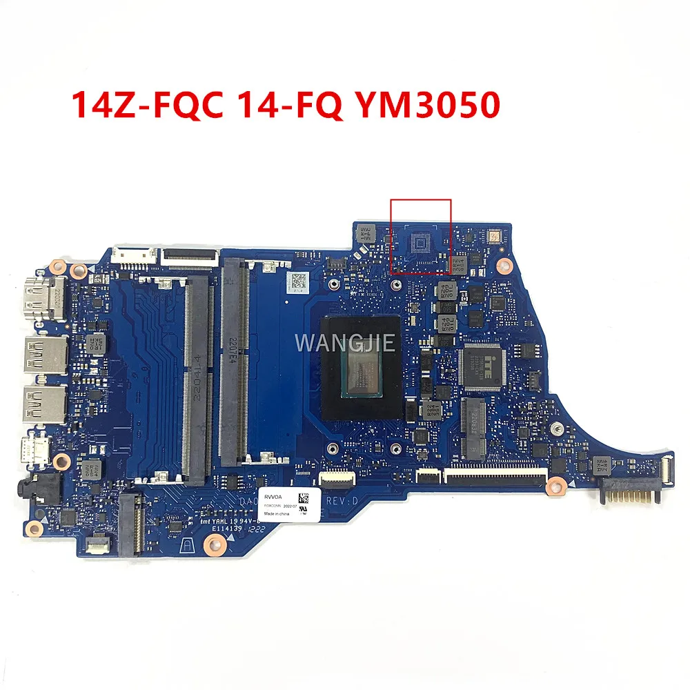 

Для HP 14Z-FQ0000 14-FQ б/у материнская плата для ноутбука 0PAE DA0PAEMB6D2 YM3050C R3-3050U CPU 100% рабочий